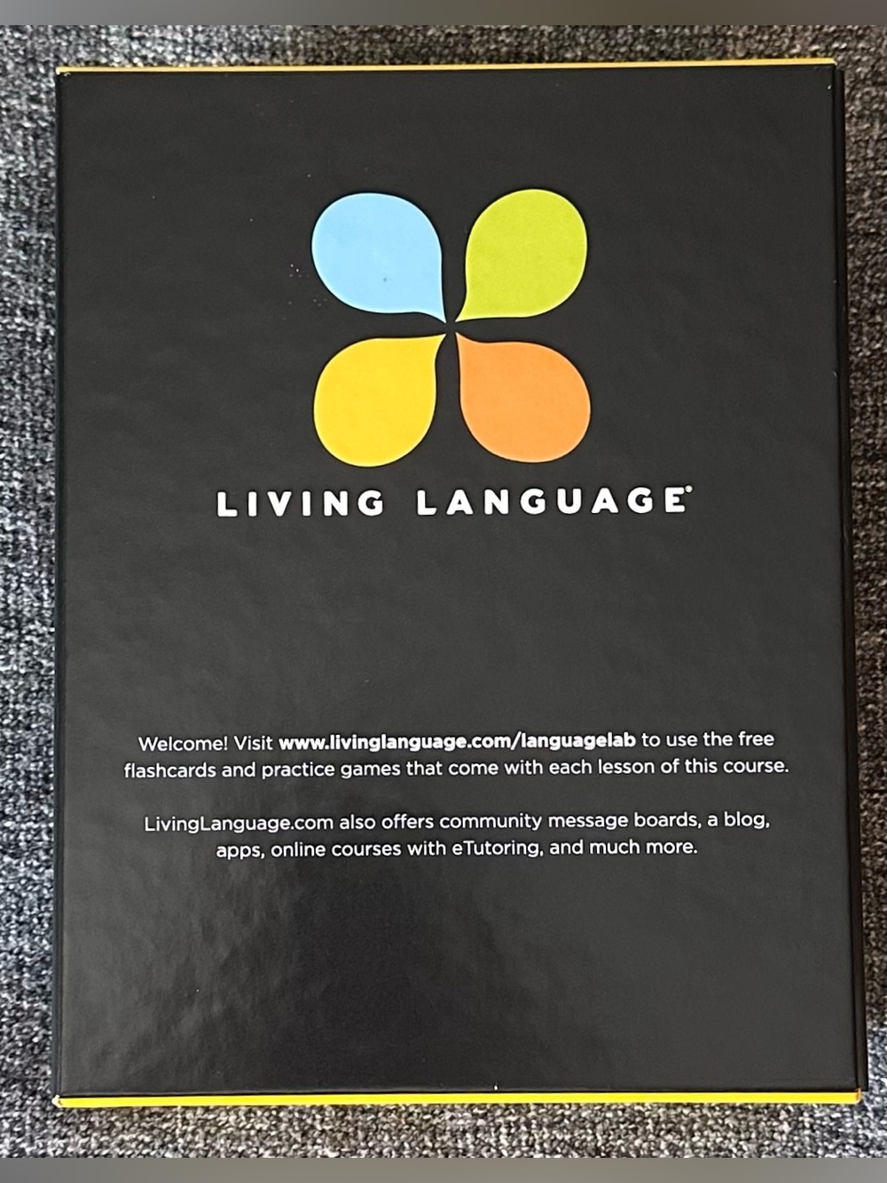 Living Language • French • Box Set • French Language set of books and cd’s